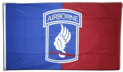 Flaggenfritze Fahne/Flagge USA 173rd Airborne + gratis Sticker