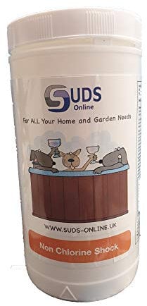 SUDS-ONLINE 1KG Non-Chlorine Shock Granules Hot Tub Spa Swimming Pool Chemicals