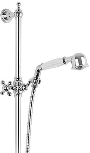 Welfenstein Retro Brausegarnitur HZ41-1304 Nostalgie Duschstange