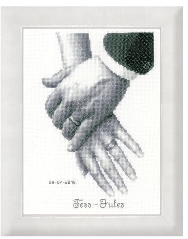 Vervaco Counted Cross Stitch Kit: Love for Life, Multi-Color, 18cm x 25cm