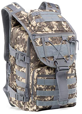 Militär Rucksack Wanderrucksack Herren Mil-tec Taktischer Bundeswehr Reiserucksack 35L Trekkingrucksack Motorrad Survival Jagdrucksack