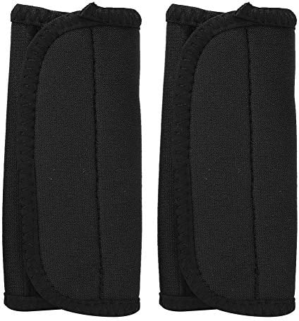 Alomejor 2pcs Kajak Paddel Griffe Neopren Zerlegbare Rutschfeste Blister Pr?vention f¨¹r Kanu Bootszubeh?r (Schwarz)