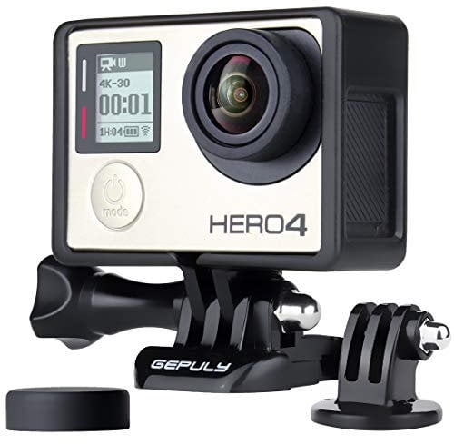 GEPULY - Custodia per fotocamera GoPro Hero 3, 3+, Hero 4, Hero 5, 6, 7, La cornice per Hero 3/3+/4