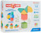 GEOMAG - Magicube 1+ Formen - Magnetische Blöcke für Kinder - 4 Farben und Formen - 6 Würfel - 1-5 Jahre - 100% Recyceltes Plastik