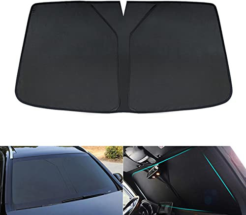 Apto para Citroen C3 Aircross 2018-2021, Parasol para Parabrisas, Parasol para Coche, Parasol para Ventana Delantera, sombrilla Plegable para Coche