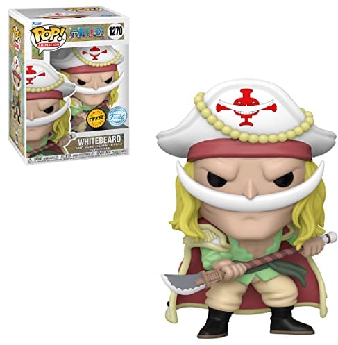 Funko One Piece Whitebeard Chase Exclusive Special Edition 1278 Bundled Wwith Pop Protector