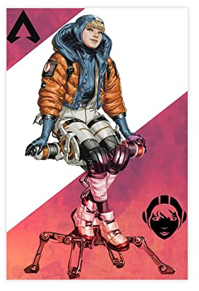 FISH DRAGATE Apex Legends Gaming-Poster 21 Leinwandposter Wandkunst Dekor Bild Gemälde für Wohnzimmer Schlafzimmer Dekoration Rahmen Stil 60 x 90 cm