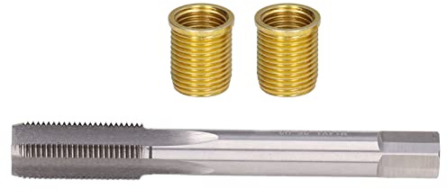 zündkerzengewinde reparatursatz 12x1,25,zündkerzengewindeeinsatz,M12x125 Zündkerzengewinde-Reparatursatz 12mm Einsatz M14x125Tap Ngk-Stecker M12 X 125 Einsätze M14x125 Back Tap