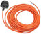 Spares2go 12 Metre Cable & Lead Plug compatible with Sovereign Lawnmowers, Strimmers, Trimmers, Hedge Cutters (12m)