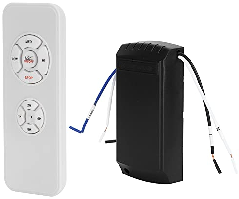 Telecomando, Regolatore della Lampada del Ventilatore da Soffitto, Kit di Controllo Remoto della Lampada del Ventilatore da Soffitto Wireless 220V con Interruttore di