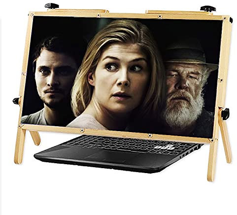 Loupe D'Écran D'Ordinateur Portable, Agrandisseur D'Écran D'Ordinateur pour Ordinateur Portable, Loupe Blu-Ray 3X Ultra-Claire, Compatible avec Les Ordinateurs Portables, Ipads, Téléphones Portables,