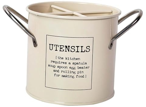 Gralara Porta Utensilios, Porta Cubiertos Multifuncional para Encimeras de Cocina,