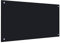 ARKEM Kitchen Backsplash Black 90x50 cm Tempered Glass,Tempered Glass Splashback for Kitchen, Toughened Glass Heat Resistant Splashbacks for Cookers - Pre-Drilled Holes with Fixing