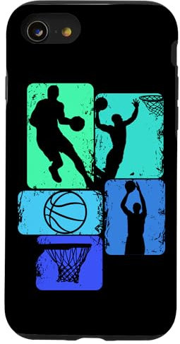 Hülle für iPhone SE (2020) / 7 / 8 Basketball Basketballer Kinder Jungen Herren