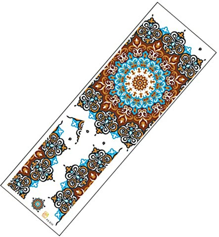 HOMSFOU Mandala Wandtattoo Pvc Selbstklebend Wohnraum Wanddeko 30x90cm Abziehbar Für Wohnzimmer Schlafzimmer Dekoration