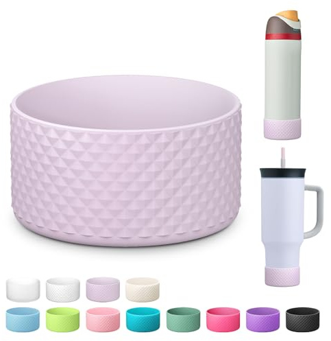 Silicone Boot for Owala Water Bottle 24 oz, Anti-Slip Protective Sleeve for FreeSip/Twist/Flip Stainless Steel Water Bottles Accessories