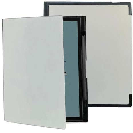 Schutzhülle für 26,2 cm (10,3 Zoll) Boox Note Air 4 C (2024 veröffentlicht)/Note Air 3 C Tablet ePaper (2023), leichtes PU und harte Rückseite mit integriertem Stifthalter, automatischer Schlaf- und