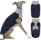 KONVINIT Hundepulli für große Hunde,Size M bis 5XL,Hundepullover Fleece Hunde Pullover Winter Warm Rollkragen Winterpullover Hund Fleecemantel für Innen- und Außenbereich