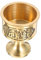 TOPBATHY 1Stk Gottes Weinbecher Kupferbecher Kommunionskelch Goldener Kelch Buddhismus buddismus trinkbecher Trinklernbecher Verheißungsvoller Wasserbecher buddhistische Wasserschale