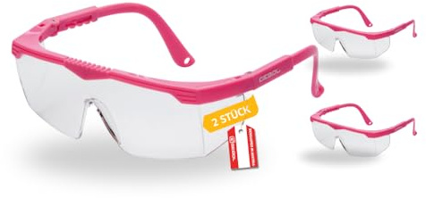 Gebol Safety Kids Kinder Schutzbrille – extra leichte & kratzfeste Sicherheitsbrille für Kinder, verstellbare Bügel, ideal zum Heimwerken & Basteln