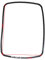 Marel Shop® - Guarnizione Porta per Forno compatibile con Bosch 44 x 32 cm per Modelli: HBA43T351 - HBF113BR0M - HB134FEW0T - HBJ538ES0M - HBF514BB0T