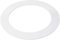Weiß Kunststoff Goofy Trim Ring für 20,3 cm Einbauleuchte können, plastik, weiß, Pack of 25