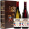 CAMINO DE CABRAS Estuche de vino – Albariño D.O. Rías Baixas Vino blanco + Mencía Crianza D.O. Valdeorras Vino tinto –Producto Gourmet - Vino para regalar - 2 botellas x 750 ml.