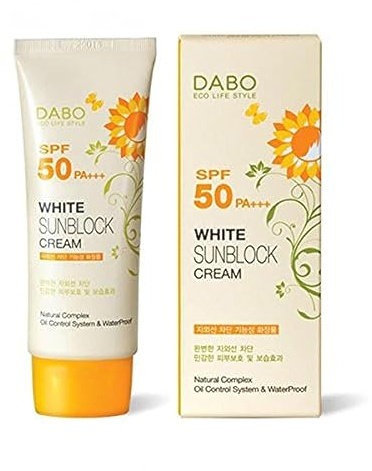 DABO Crème solaire blanche SPF50 PA+++ (70 ml)