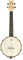 Ortega Guitars Banjo Ukulele Akustisch – Banjolele Series – Open Back – Remofell / Ahorn, Natur (OUBJE90-MA)
