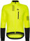 Gonso Valaff, Herren Fahrradjacke, Wasserabweisende Softshelljacke, Winddicht, G-Shell für optimale Wärmeisolierung, Enganliegende Passform, PFC-frei, Gelb/Schwarz, Gr. M