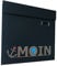 ICEBORN Briefkasten MOIN anthrazit grau RAL 7016 mit Zeitungsfach Edelstahl, 370 x 370 x 100mm
