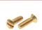Linsensenkkopfschraube mit Schlitz, Messing, M4 x 16 (32 St.)