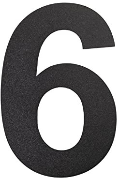 Floating House Number Large Door Number Stainless Steel House Numbers Made of solid 304 Stainless Steel Floating Appearance Address Numbers 10in/25.4cm(6)