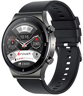 ABYX Montre Connectee Spark 2 - Appels Depuis la Montre - Stockage Musique Integre - Ip67 - Noir