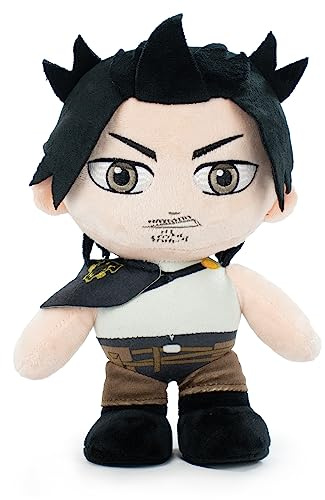BARRADO Black Clover Charakter Kuscheltier - 27 Zm - Asta, Yuno, Yami, Noelle - Super Soft Qualität (Yami)