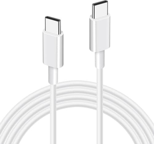 USB C Charger Cable 2M for iPhone 15 Charger Cable 240W Fast Charge USB C to USB C Port Type C Data Lead for iPhone 15 Plus/Pro,Samsung Galaxy S23,MacBook Pro/Air,iPad,Huawei,Pixel,Switch,LG V20 Etc