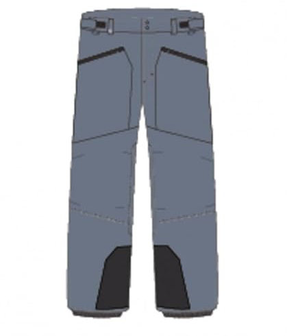Quiksilver Men's BOUNDRY PT Pants, Flint Stone, XXL