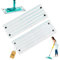 2 Piezas para Leifheit Clean Twist XL Micro Duo Fregona Fundas de Recambio Microfibra 49x15cm Kit, para Leifheit Clean Twist XL Micro Duo Mopa Lavable Funda, para Descontaminación, Todos los Suelos