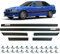 INLY 6 Teilig Türleisten Seitenleisten Zierleiste Stoßleisten & Clips M3-Stil kompatibel mit 3er E36 Cabriolet/Coupe (1990-1999)
