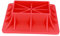 Nylon-Off-Road-Wagenheberbasis, Anti-Fraktur-Stützbrett für Sand, Schlamm, Gras, Weichen Boden, Rot, für Offroad, Rettung, Wartung