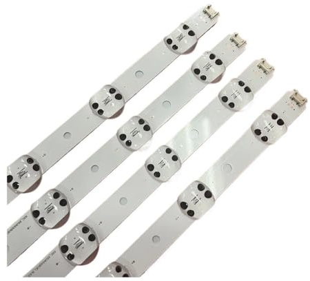 WMAMBZNDHP Tira de LED 9LED for TV 65UM6900PUA 65UK6300 65UK6470PLC 65UK6400PLF 65UK6300PUE 65uk6300PLB EAV64013801 EAV64013802 EAV63993002(4pcs For 1 TV)