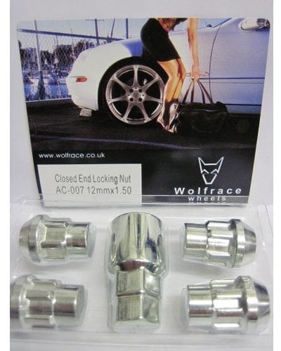Fiesta Locking Wheel Nuts M12x1.5 Tapered Seat