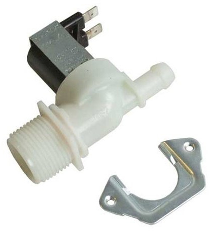 BRANDT - ELECTROVANNE SIMPLE 1VOIE 180°10MM LAVE VAISSELLE LAVE LINGE - 55X8395