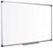 Bi-Office Magnetisches Whiteboard Maya, 200 x 100 cm, Lackierte Stahloberfläche, Trocken Abwischbar, Memoboard mit Aluminiumrahmen und Stifteablage, Magnettafel, MA2207170, Weiß