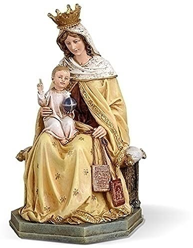 Joseph Studio Our Lady of Mt Berge Karmel Skapulier Statue, 20,3 cm