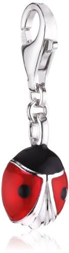 ESPRIT Damen-Anhänger Ladybug ESCH90910A000