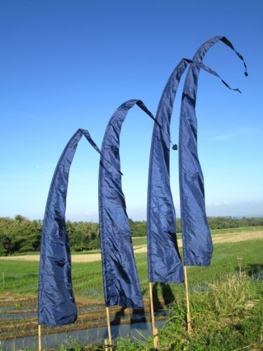 Asiastyle BF-20-6M Drapeau de Bali Bleu Marine