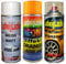 LudwigLacke Neon Lack Spray Set Orange 3 Spraydosen a 400ml