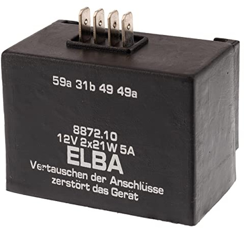 Elba 12V 8872.10/1 - Blinker 2 x 21W - Ladestrom 5A