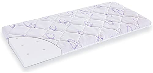 Träumeland T030531 - Matratze Sleepy für Wiege, Größe 50 x 100 cm, eckig